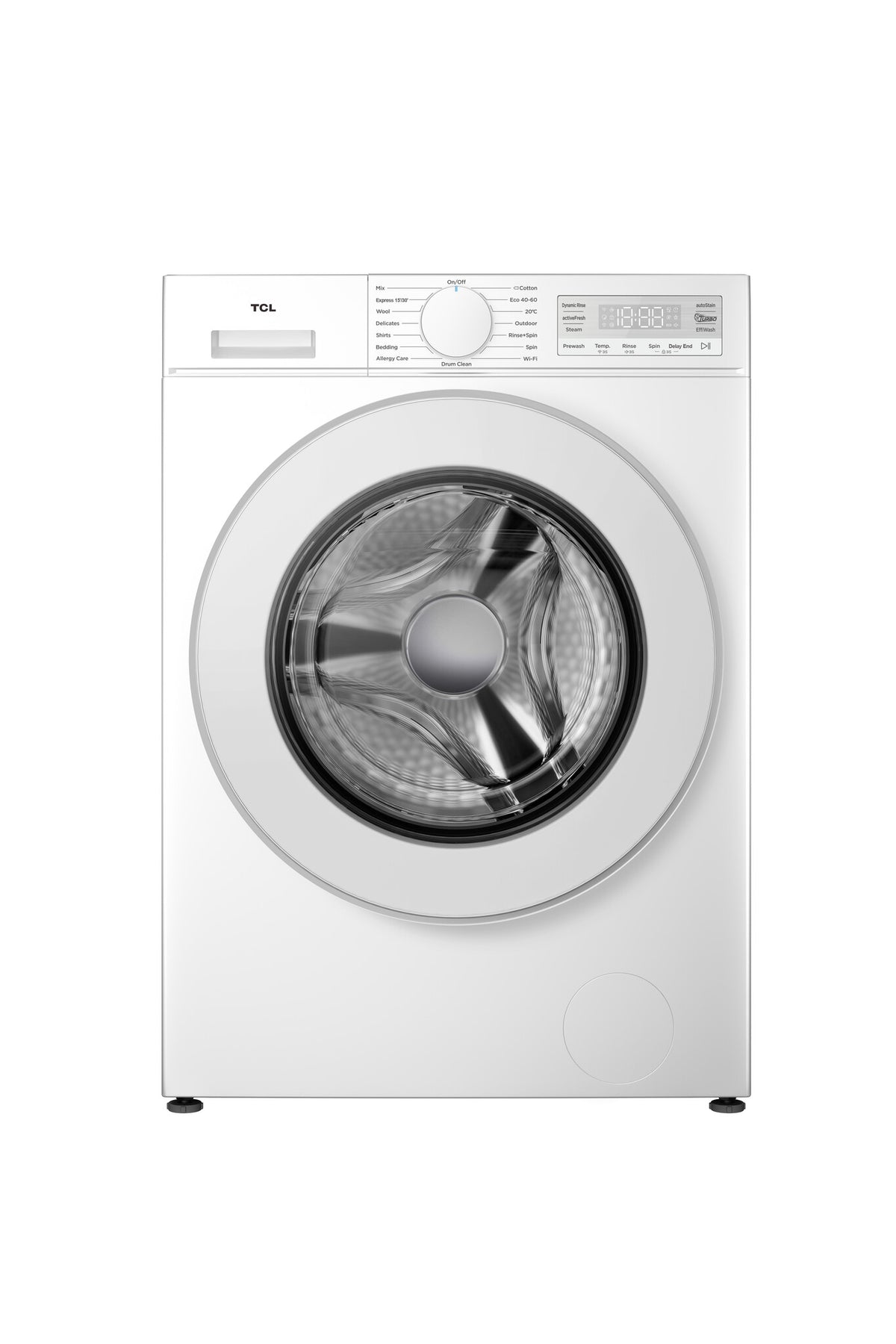 TCL F4 FF1244WA1NE vaskemaskine Front-læsning 12 kg 1400 rpm Hvid