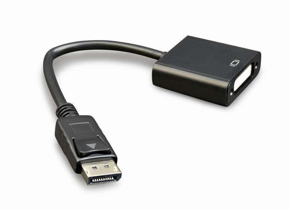 Gembird A-DPM-DVIF-002 videokabel adapter 0,1 m DisplayPort DVI Sort
