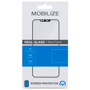 MOBILIZE EDGE-TO-EDGE GLASSKÆRMBESKYTTELSE TIL SAMSUNG GALAXY S9, SORT