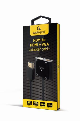 Gembird A-HDMIM-HDMIFVGAF-01 interface cards/adapter HDMI, VGA