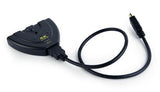 Gembird DSW-HDMI-35 interface hub Black