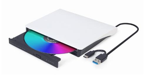 Gembird DVD-USB-031-BW optical disc drive DVD±RW Black