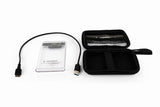 Gembird EE2-U3S9-6 storage drive enclosure HDD enclosure Transparent 2.5"