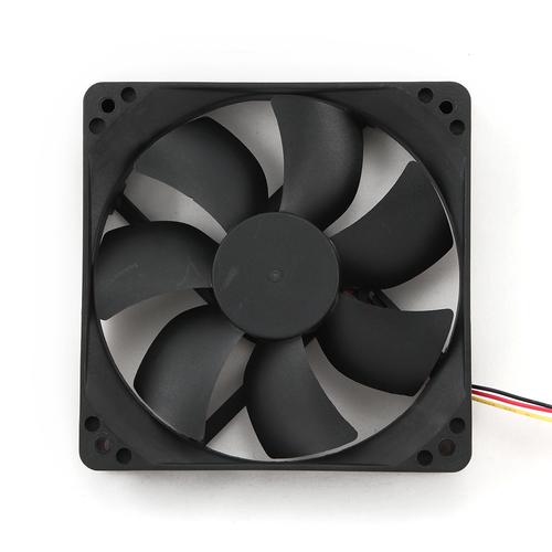 Gembird FANCASE3/BALL computer cooling system Computer case Fan 12 cm Black