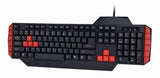 Gembird GGS-UMG4-02 keyboard Mouse included Gaming USB QWERTY US English Black