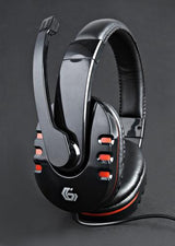 Gembird GHS-402 headphones/headset Wired Head-band Gaming Black