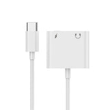 Gembird GMB Audio A-CM-3.5FP-01 cable gender changer 4-pins 3.5 mm, USB Type-C USB type-C White