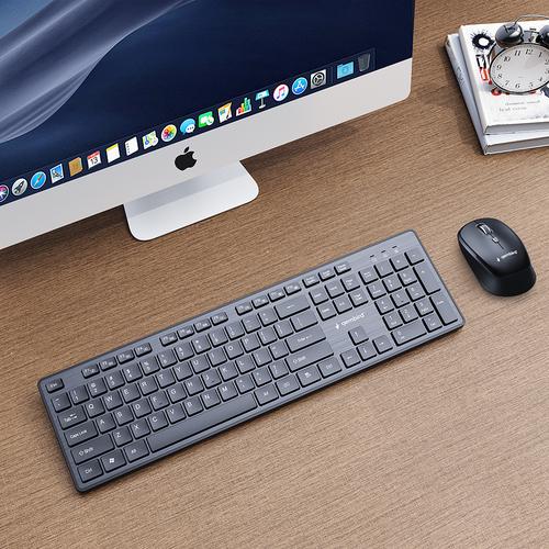 Gembird KBS-WCH-04 tastatur Mus inkluderet Hjem RF trådløst Sort