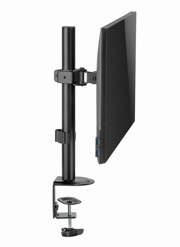 Gembird MA-D1-02 monitor mount / stand 81.3 cm (32") Desk Black
