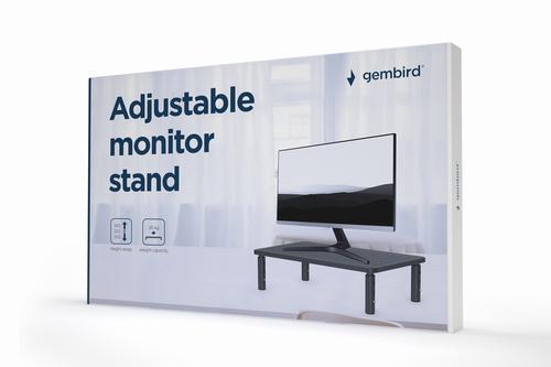 Gembird MS-TABLE-01 monitor mount / stand Desk Black