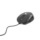 Gembird MUS-6B-01 mouse Office Ambidextrous USB Type-A Optical 1600 DPI