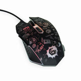 Gembird MUS-6B-GRAFIX-01 mouse Office Right-hand USB Type-A Optical 3600 DPI