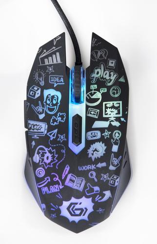 Gembird MUS-6B-GRAFIX-01 mouse Office Right-hand USB Type-A Optical 3600 DPI
