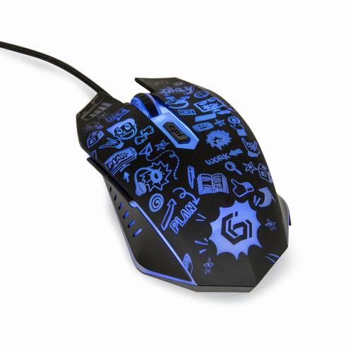 Gembird MUS-6B-GRAFIX-01 mouse Office Right-hand USB Type-A Optical 3600 DPI