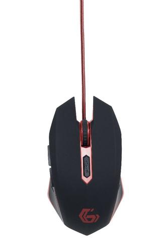 Gembird MUSG-001-R mouse Gaming Ambidextrous USB Type-A 2400 DPI