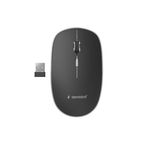 Gembird MUSW-4BS-01 mouse Office Ambidextrous RF Wireless Optical 1600 DPI