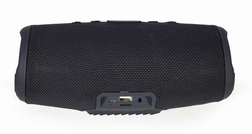 Gembird SPK-BT-LED-02 portable/party speaker Mono portable speaker Black 10 W
