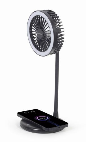 Gembird TA-WPC10-LEDFAN-01 household fan Black