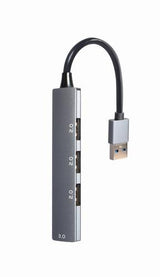 Gembird UHB-U3P1U2P3-02 interface hub Grey