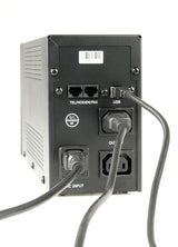 Gembird UPS-PC-652A uninterruptible power supply (UPS) Line-Interactive 0.65 kVA 390 W 3 AC outlet(s)