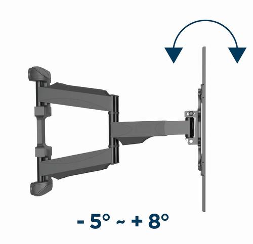 Gembird WM-75ST-01 TV mount/stand 190.5 cm (75") Black