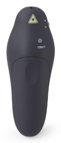 Gembird WP-L-11 wireless presenter RF Black