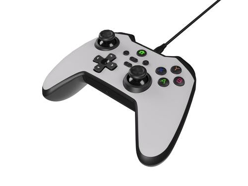 GENESIS Mangan 300 White USB Gamepad Analogue / Digital Android, Nintendo Switch, PC