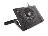 GENESIS Oxid 450 laptop cooling pad 39.6 cm (15.6") 2400 RPM Black