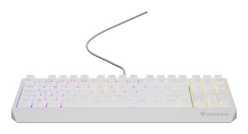 GENESIS Thor 230 TKL keyboard Gaming USB QWERTY US English White