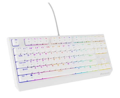 GENESIS Thor 230 TKL keyboard Gaming USB QWERTY US English White