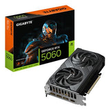 GIGABYTE GeForce RTX 5060 WINDFORCE MAX OC 8G Graphics Card - 8GB GDDR7, 128bit, PCI-E 5.0, 2512MHz Core Clock, 3 x DP, 1 x HDMI, NVIDIA DLSS 4, GV-N5060WF2MAX OC-8GD