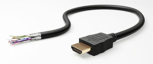 Goobay 41083 HDMI-kabel 1,5 m HDMI Type A (Standard) 2 x HDMI Type A (Standard) Sort