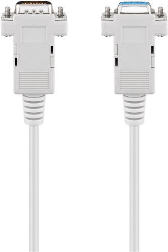 Goobay 50224 serial cable Grey 2 m DB-9