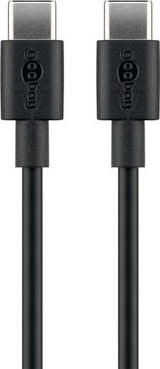 Goobay 51243 USB cable USB 2.0 2 m USB C Black