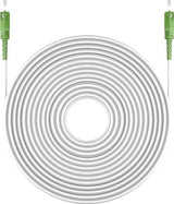 Goobay 59597 InfiniBand/fibre optic cable 5 m SC FTTH White