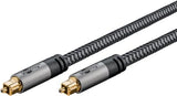 Goobay 65307 audio cable 5 m TOSLINK Black, Silver