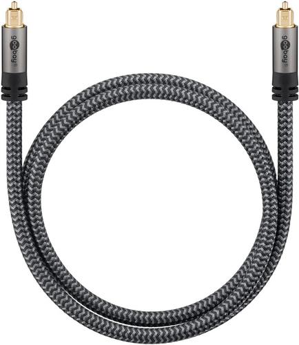 Goobay 65307 audio cable 5 m TOSLINK Black, Silver