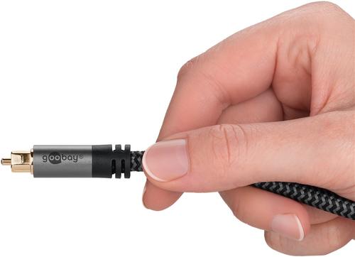 Goobay 65307 audio cable 5 m TOSLINK Black, Silver
