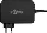Goobay 65420 mobile device charger Laptop Black AC Fast charging Indoor