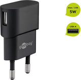 Goobay USB Charger (5 W) Black