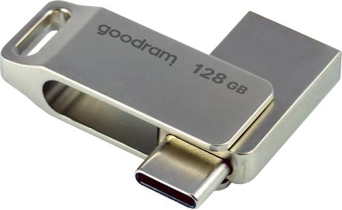 Goodram ODA3 USB flash drive 128 GB USB Type-A / USB Type-C 3.2 Gen 1 (3.1 Gen 1) Silver