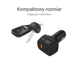 Green Cell CAD33 mobile device charger Universal Black Cigar lighter Fast charging Indoor