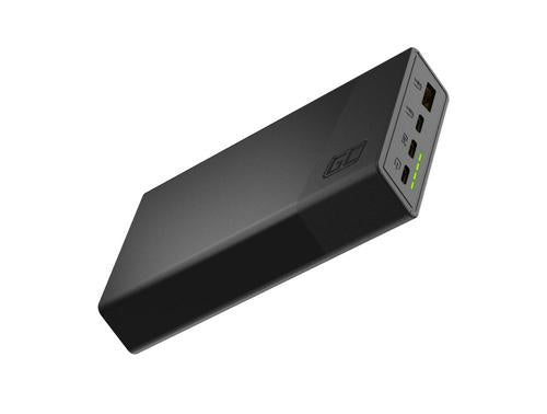 Green Cell PBGC03S power bank Lithium Polymer (LiPo) 20000 mAh Black