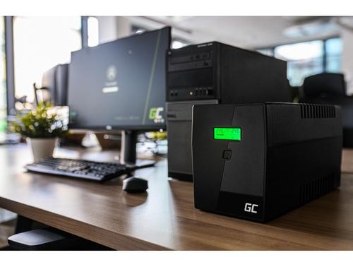 Green Cell UPS03 uninterruptible power supply (UPS) Line-Interactive 1.999 kVA 600 W 4 AC outlet(s)