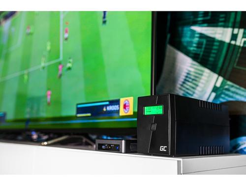 Green Cell UPS03 uninterruptible power supply (UPS) Line-Interactive 1.999 kVA 600 W 4 AC outlet(s)