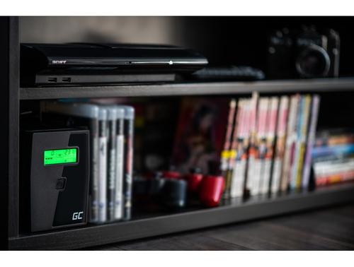 Green Cell UPS03 uninterruptible power supply (UPS) Line-Interactive 1.999 kVA 600 W 4 AC outlet(s)