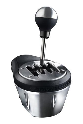 Thrustmaster 4060059 spil-controller Sort, Metallic USB Gearskifter-tilføjelse Analog PC, PlayStation 4, PlayStation 5, Playstation 3, Xbox One, Xbox Series S, Xbox Series X