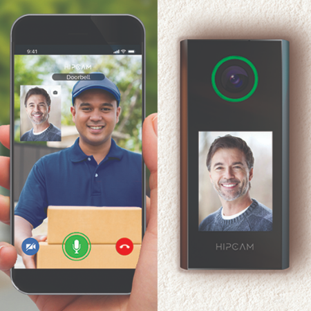 HIPCAM Doorbell Smart Home Dørklokke