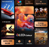 Hisense 65E7Q 165.1 cm (65") 4K Ultra HD Smart TV Wi-Fi Black