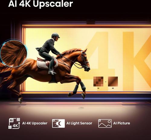 Hisense 65E7Q 165.1 cm (65") 4K Ultra HD Smart TV Wi-Fi Black
